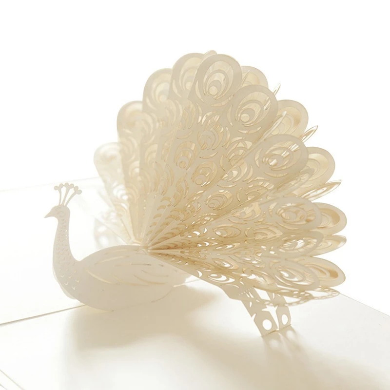 2 шт ручной работы пустые 3D всплывающие открытки Рождественский олень автомобиль с подходящим конвертом лазерная резка на удивление идеальный D