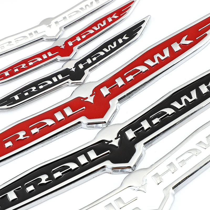3D металлическая эмблема Trail Hawk логотип наклейки на заднюю багажник для RAM 1500 2500 3500