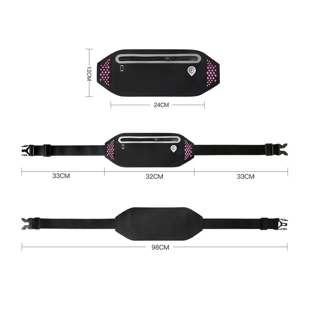 Спортивная сумка для мобильного телефона, открытый карман для бега, водонепроницаемый ремень для мужчин и женщин, невидимый ремень, сумки для 4-6,5 дюймовых смартфонов