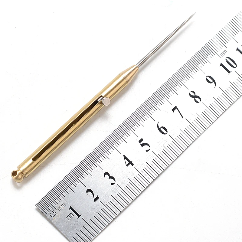 Gadget Titanium Alloy Outdoor bushcraft self defense weapon Toothpick Bottle Fruit Fork Camping Tool Titanium Toothpick EDC