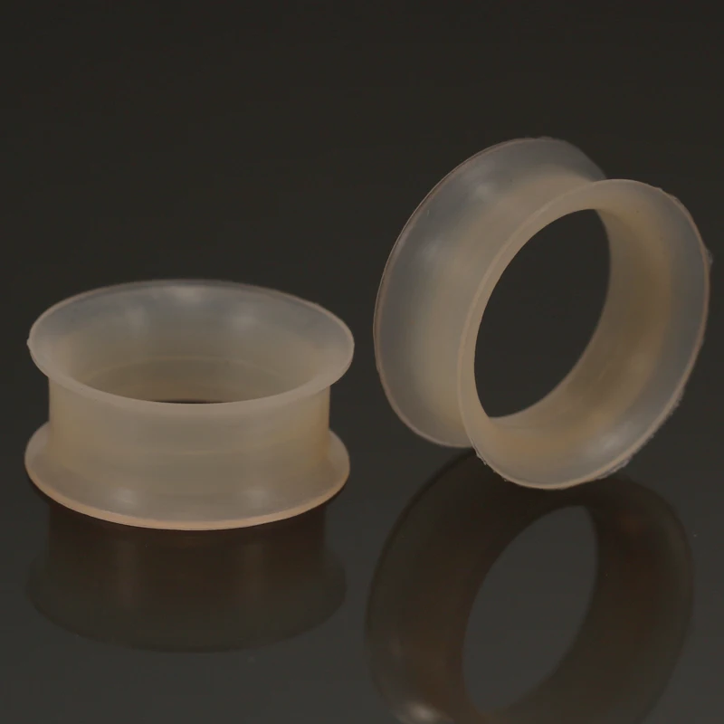 1 Pair Silicone Ear Plugs Gauges Earring Men Women Punk Tunnel Plug Piercings Body Jewerly Expander Piercing 3mm piercing jewelry body piercing earrings ear piercing jewelry body piercing jewelry body jewelry
