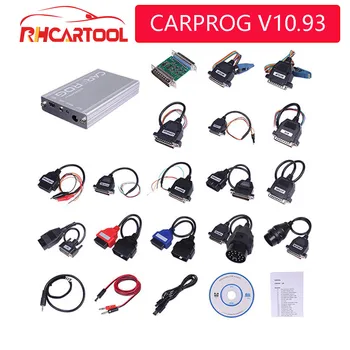 

Car accessories CARPROG v8.21 v10.93 Repair Tool CarProg Full Adapter Airbag Reset Programmer for Radios Dashboards Immobilizers