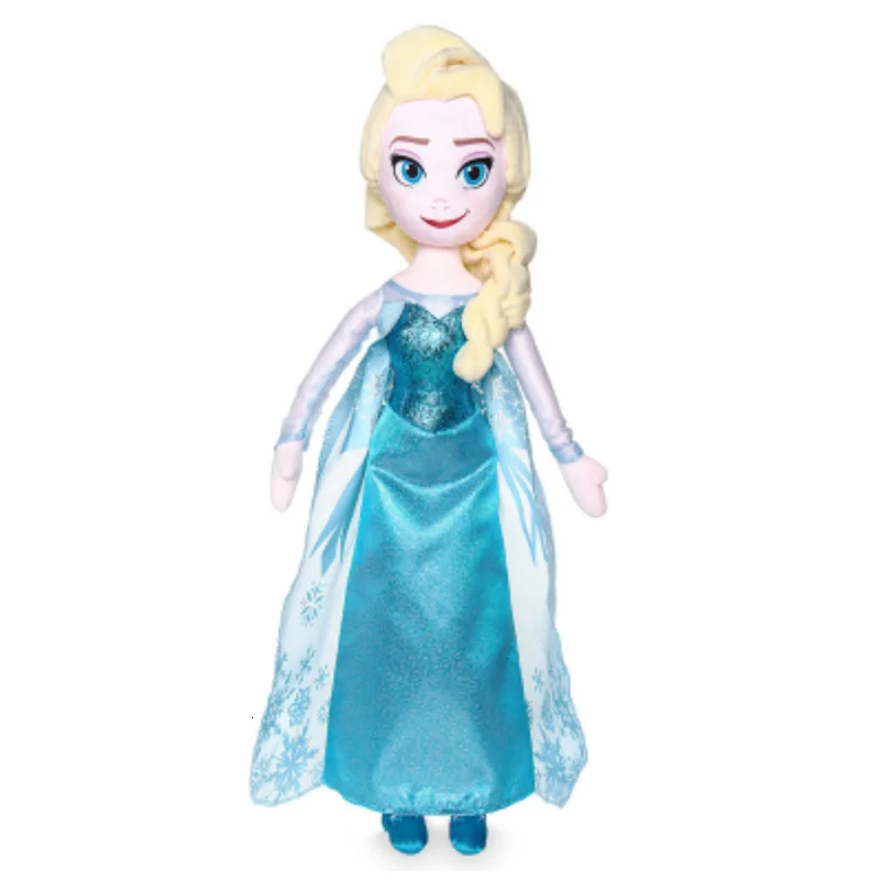 40 CM Disney Frozen 2 Anna Elsa Dolls Snow Queen Princess Toys Stuffed Sven and Olaf Plush Kids Birthday Christmas Gift