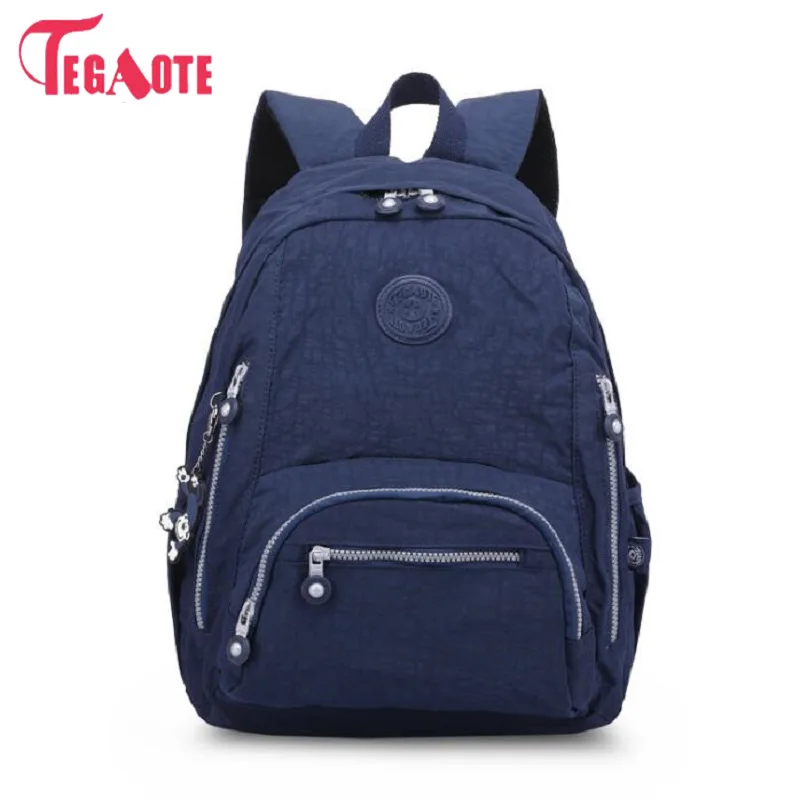 Модный нейлоновый молодежный рюкзак для женщин школьный ранец