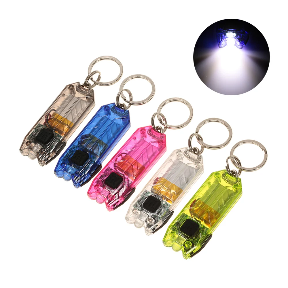 

45LM Outdoor Camping Key-chain Light Adventuring Dust Water Resistant Multi-functional Mini Compact Rechargeable Tiny