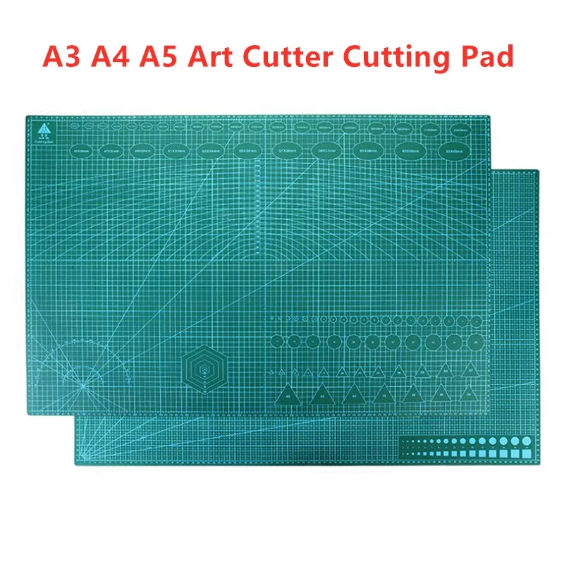 

A3 A4 A5 PVC Cutting Mat Pad Patchwork Cut Pad A3 Patchwork Tools Manual DIY Tool Cutting Board Double-sided Self-healing