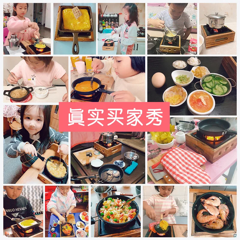  Mini Kitchen Cooking Really Cook Set Douyin Celebrity Style Japan Candy Toy Cooking Toy CoYer Table - 4000267232051