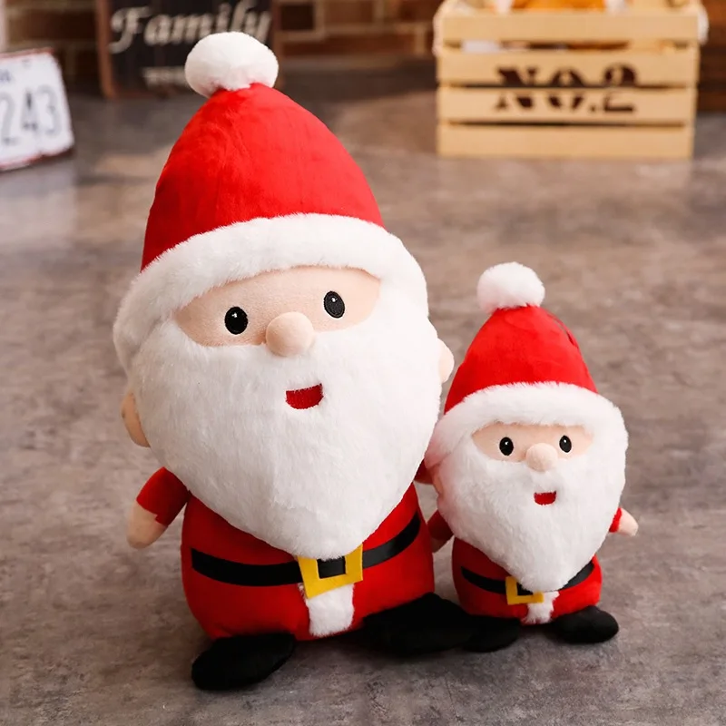 

Christmas Gift Santa Claus Plush Toy Doll Bearded Grandpa Doll Doll
