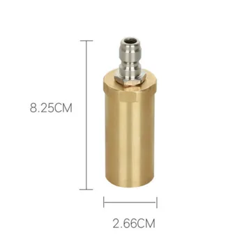 

Tool Nozzle Brass Vehicle Washing Pressure Washer Rotating Turbo 1/4in