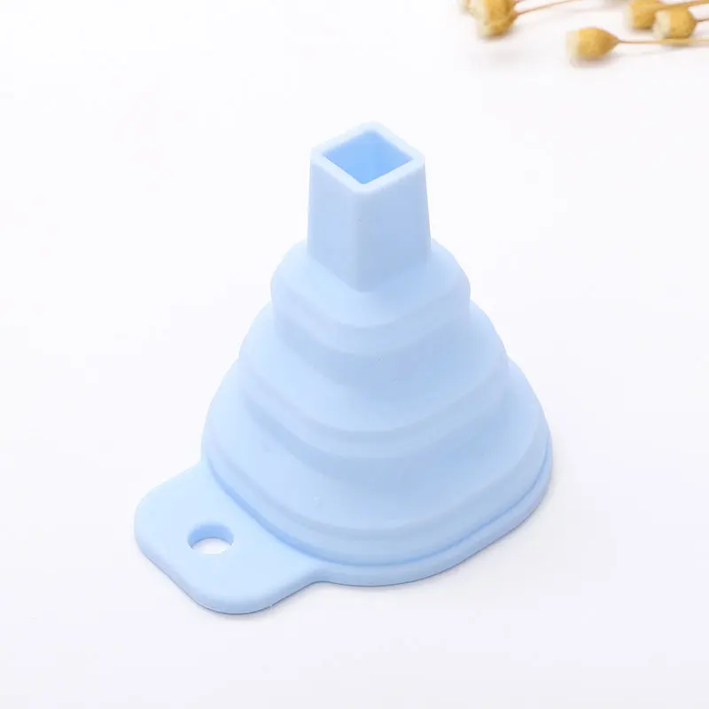 Round/Square Funnel Gel Diamond Painting Tools Accessories Beads Container Diamond Embroidery Storage Tools 