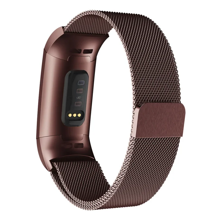 Replacement Band Alloy Metal Magnetic Loop Smart Bracelet for FitbitCharger 3 GY88