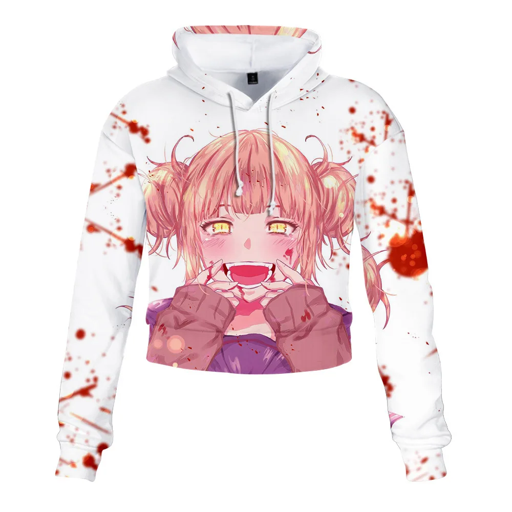

My Hero Academia Himiko Toga Hoodie Boku No Hero Akademia Cosplay Hoodies Spring Autumn Sweatshirt Pullover Halloween Costume