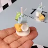 Dolls Miniature Accessories Mini Tea Cup Set Rack Cup Holder Model Pretend Play Kitchen Furniture for Barbie Ob11 Dollhouse Deco 2