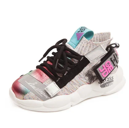 As Shown Mexemina; коллекция года; сезон осень; спортивная обувь для девочек; тонкие туфли для мальчиков с мягкой подошвой; дышащая детская обувь для крупных детей - Цвет: As Shown