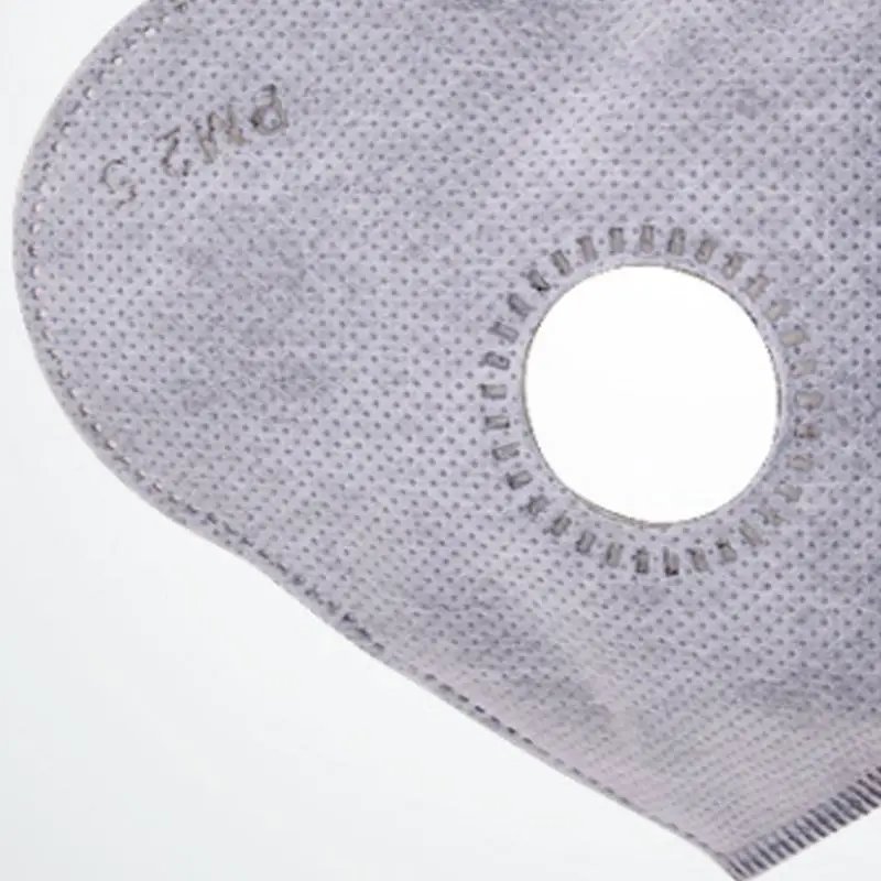4 слоя активированного угля N99 фильтры PM2.5 Пылезащитная фильтрация анти пыльца Сменная вставка для взрослых 2 воздушные клапаны рот маска