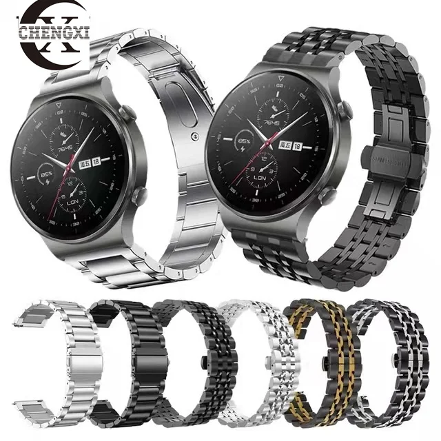 

Классический металлический браслет из нержавеющей стали для Huawei Watch GT 2 Pro Smartwatch ремешок для GT2 42 46 мм 2e браслет Ремешки для наручных часов