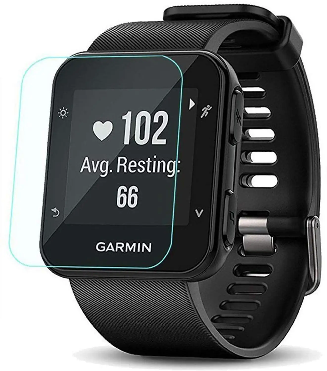 5 шт., прозрачная пленка, закаленное стекло, Защита экрана для Garmin Forerunner 35, Смарт-часы, защитная пленка, аксессуары для часов