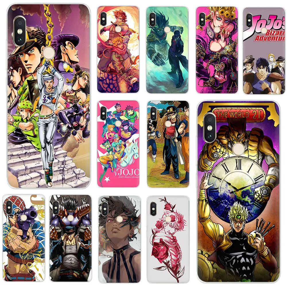 Жесткий чехол для телефона JoJo Bizarre Adventure Xiaomi Mi 6 8 9 SE 9T 10 A1 A2 5X 6X F1 MAX3 CC9e A3 Lite pro Mix 2S |