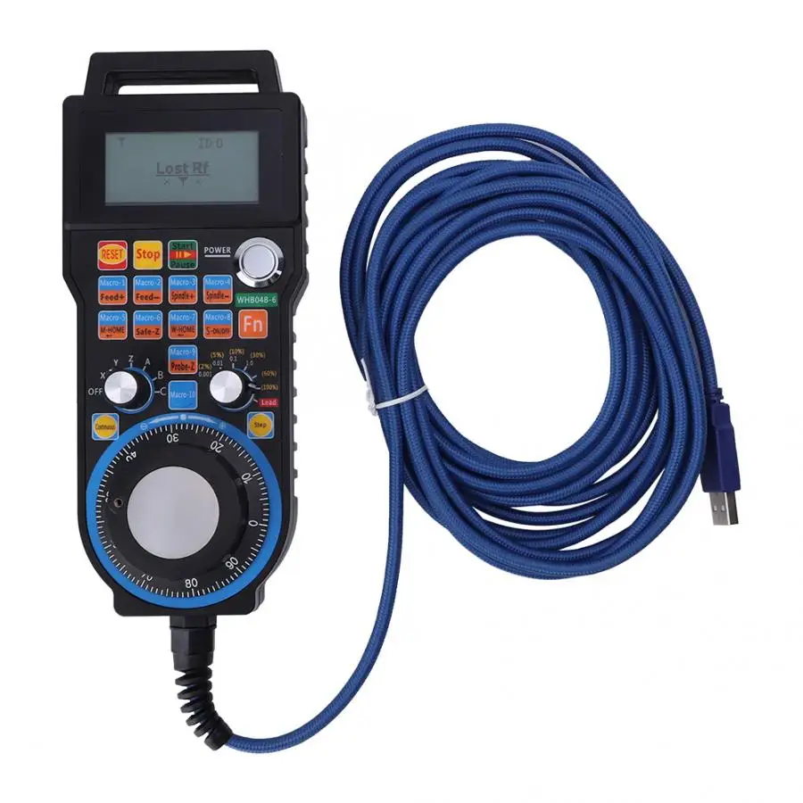 Digital CNC Engraving Cutting Machine Lathe Wired Hand Wheel for MACH3 Motion Control System