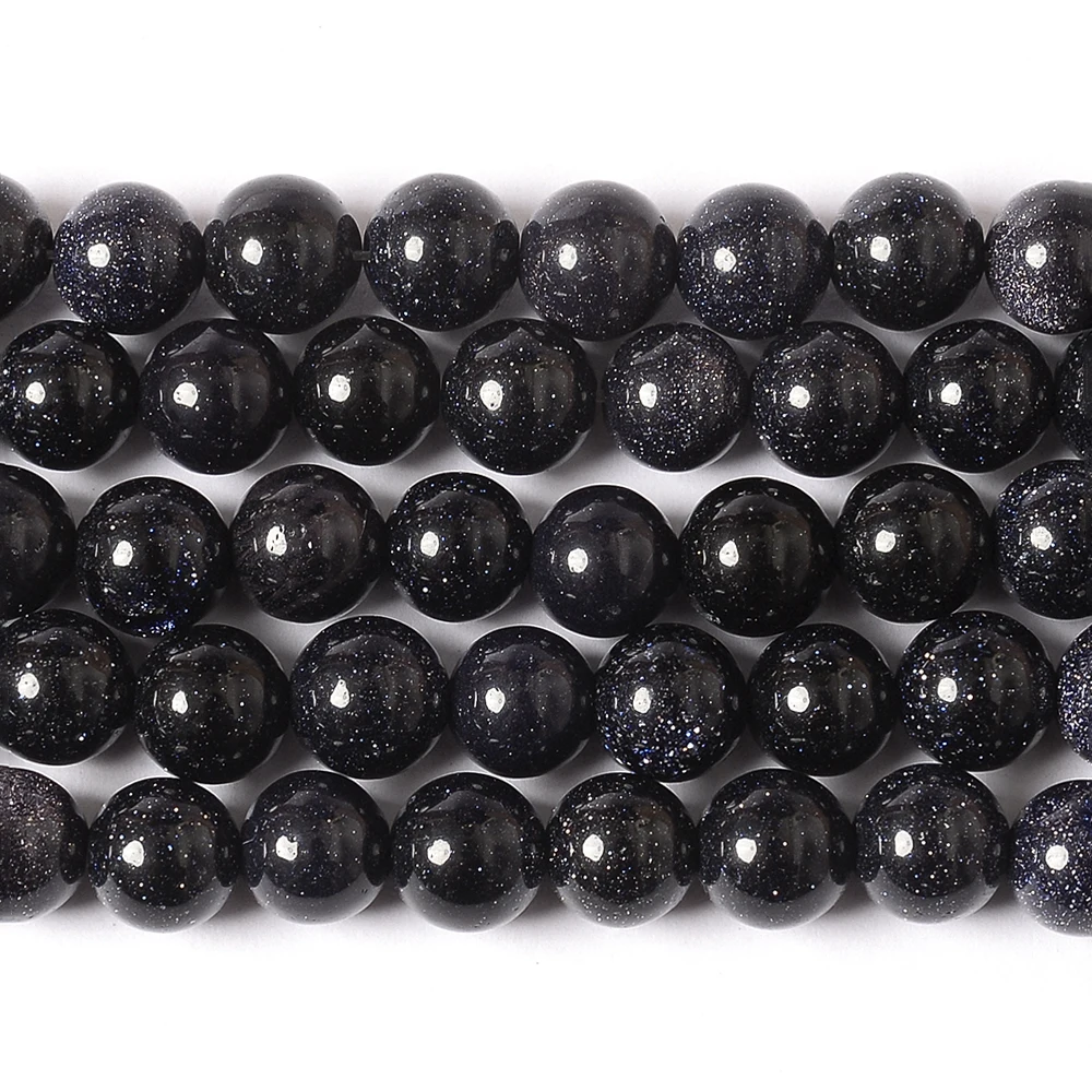 Enhanced Natural Stone Beads Collection: Aventurine, Lava, Amazonite, and Malachite Crystals for DIY Jewelry and Bracelet Crafting (4/6/8/10/12mm)
