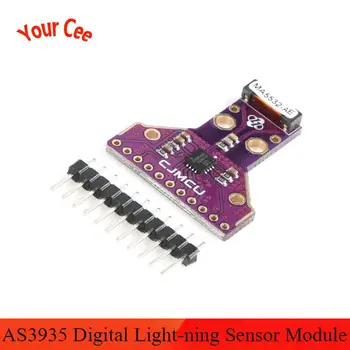 

GY-AS3935 AS3935 Digital Light-ning Sensor Module Light-ning Detection Storm Distance Sensor 2.4V to 5.5V Breakout Board Module