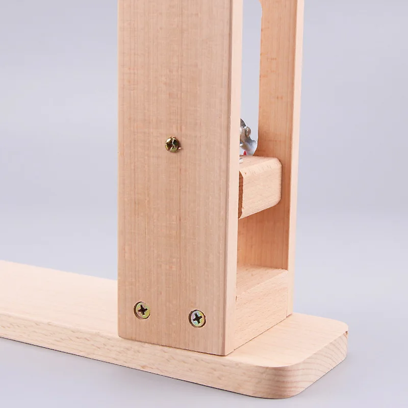 Дерево кожевенное ремесло ручная строчка Пони кожа шнуровка шитье DIY настольный