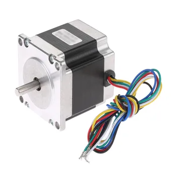 

Nema 23 1.8 Degree Hybird Stepper Motor 56mm 2A 2 Phase Nema 23 Stepper Motor 57 6-leads 0.9N.m For 3D Printer Monitor Machinery