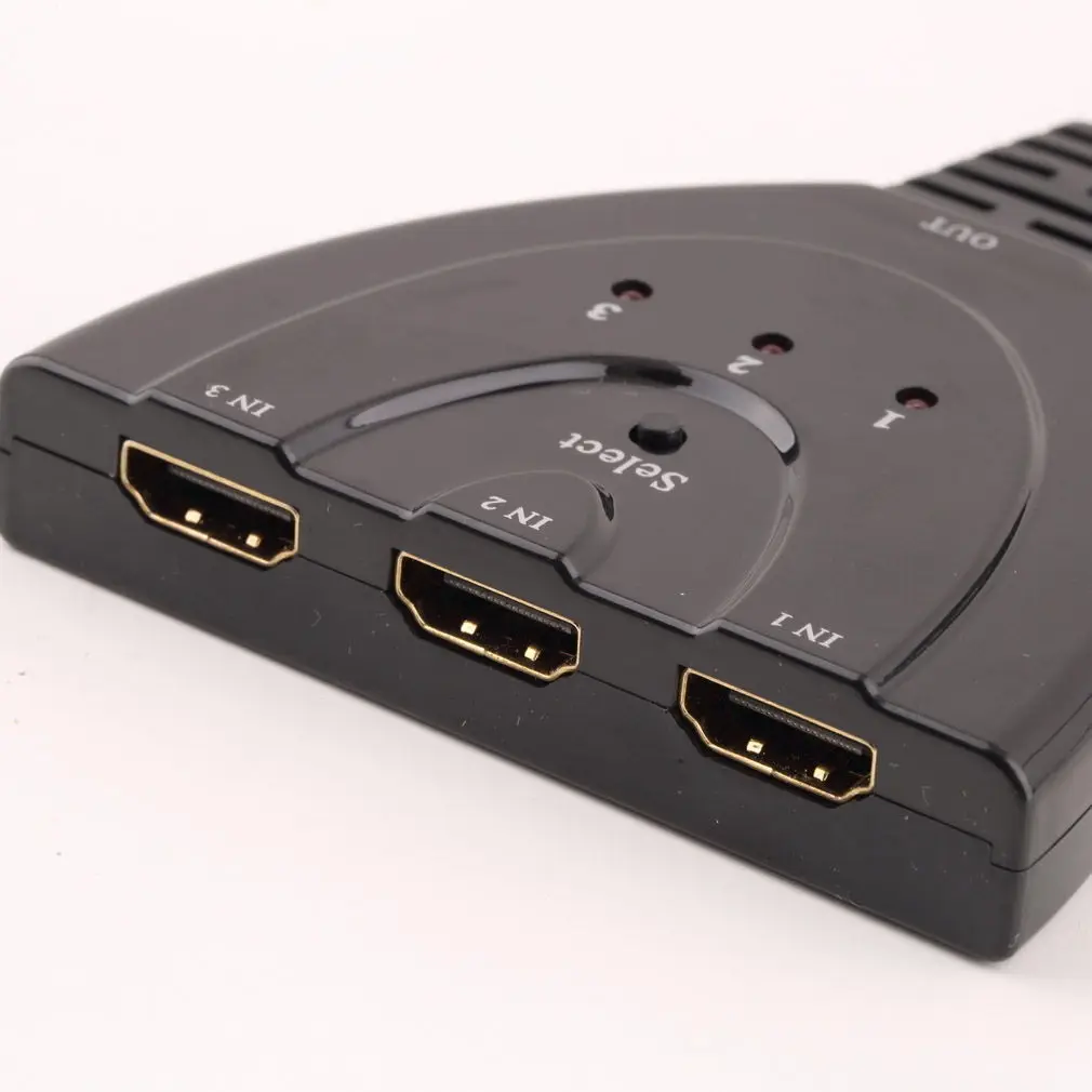 3 Порты и разъёмы автоматический HDMI переключатель делителя концентратор кабельного телевидения для DVD HDTV STB Поддержка DTS DTS-HD Dolby HD цифровой импульсно-Кодовая Модуляция(LPCM) HDMI 1,3 P ttl