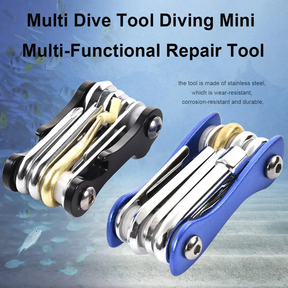 Keep Diving многофункциональный инструмент для дайвинга мини многофункциональный инструмент для ремонта аварийный ремонт многофункциональный инструмент для плавания аксессуары для дайвинга
