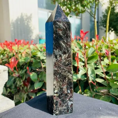 

2.7lb natural beautiful "fireworks stone" crystal magic wand healing