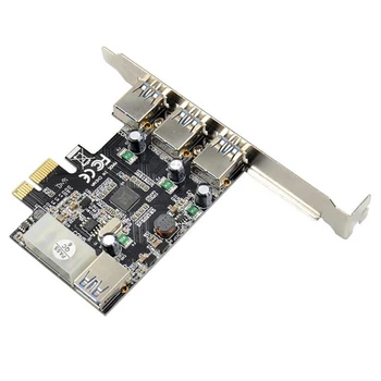 

PCI-E USB 3.0 Expansion Card PCIE Four-Port Super-Speed USB 3.0 Strong Compatibility VL805