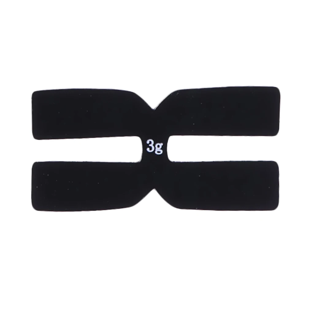 Tennis Racket Weight Balance Strips Racquet Balancer Tape H-Shaped 3g Silicone Balance Bar Badminton H ShapeRacquet 6Pcs/Set tennis racket balancer