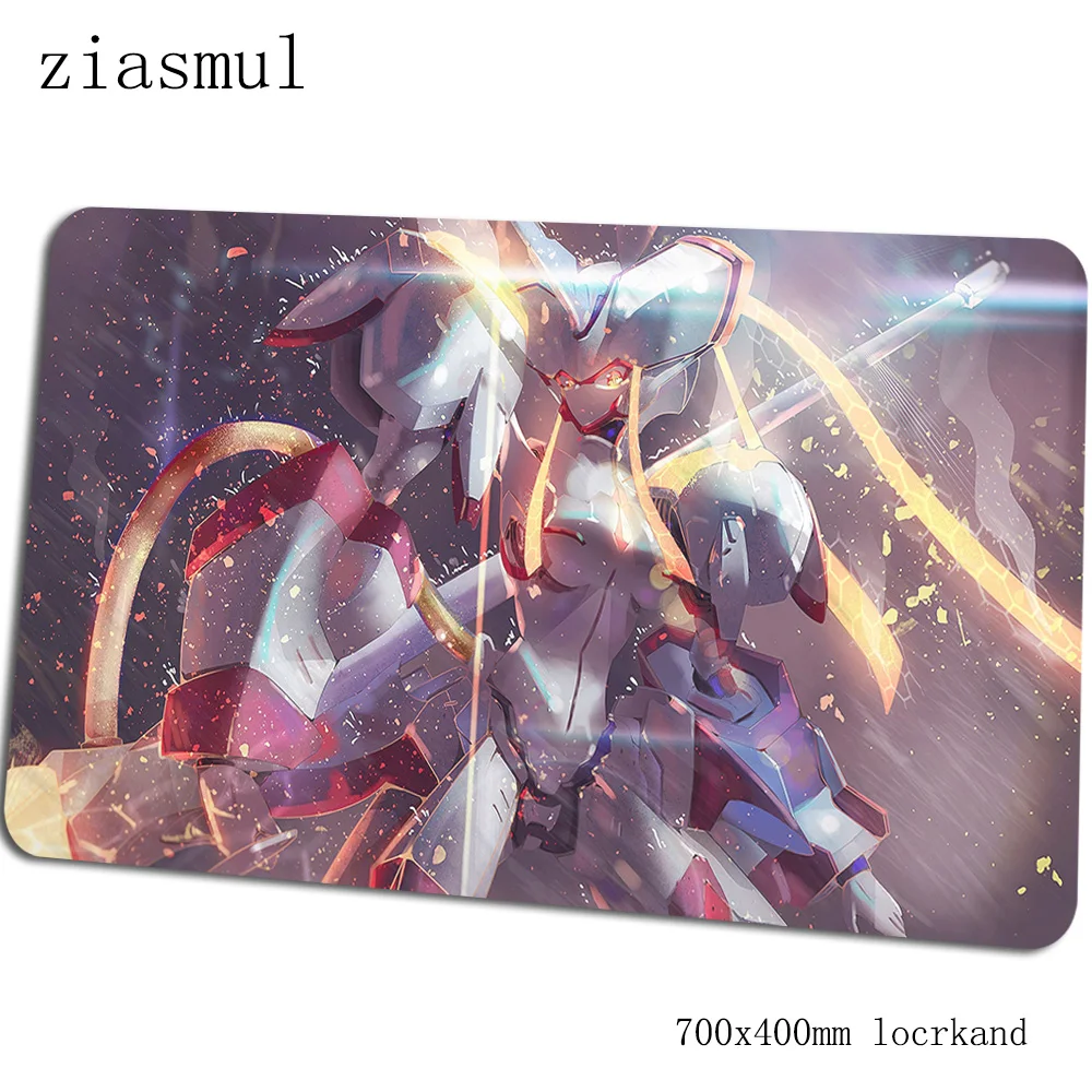Коврик для мыши darling in the franxx 700x400x3 мм игровой коврик для мыши с обработанным краем компьютерная настольная клавиатура со встроенной мышью высококачественные игровые коврики - Цвет: Size 700x400x3mm
