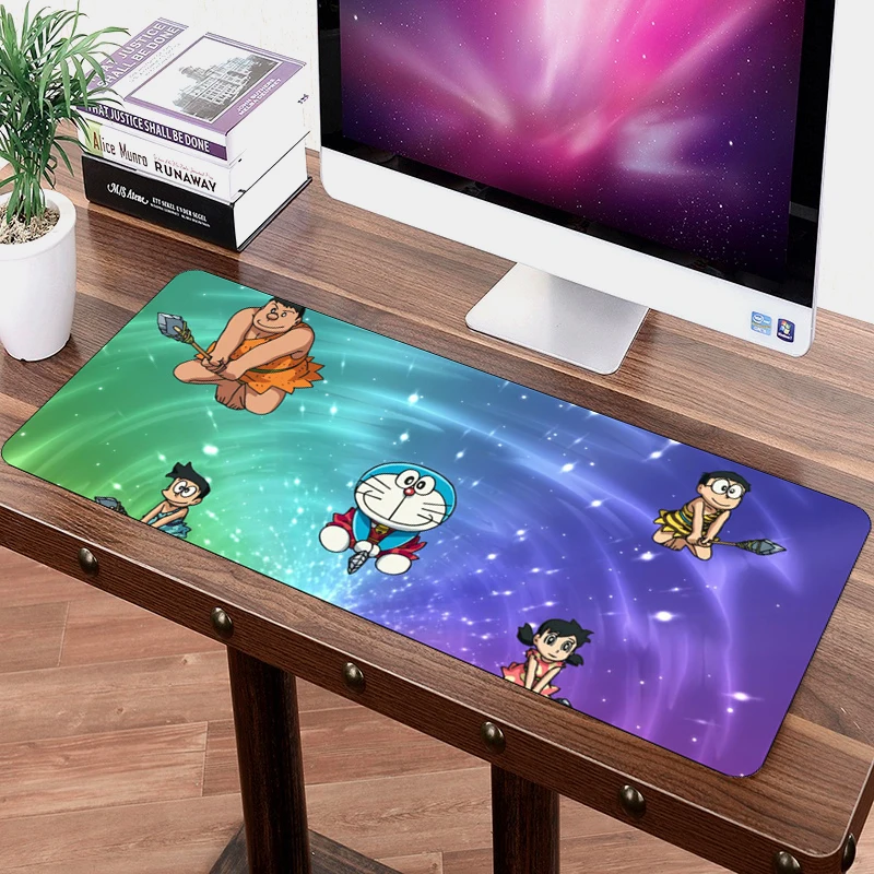 Игровой коврик для мыши 70x30 см, коврик для мыши с героями мультфильмов Doraemon аниме, модный коврик для ноутбука, коврик для ноутбука XL