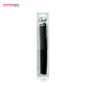

Combs Ameli 3117223 Расческа - гребень для волос Ameli карбоновый , с зубцом для прядей 3117223 Улыбка радуги ulybka radugi r-ulybka smile rainbow косметика