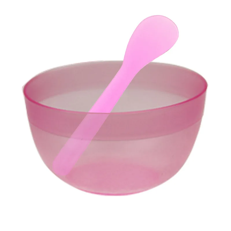 Taoye teemo 2pcs/set Portable Plastic Facial Mask Bowl Stick Brush Set Women DIY Mixing Applying Facial Care Makeup Tools Kit Taoye teemo 2pcs/set Portable Plastic Facial Mask Bowl Stick Brush Set Women DIY Mixing Applying Facial Care Makeup Tools Kit