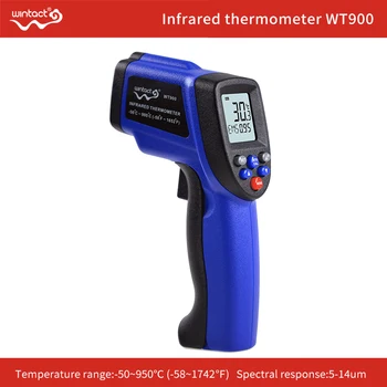 

(NOT FOR PEOPLE) Infra Red Thermometer -50 - 950℃ IR Temperature Gun, Battery Included Adjustable Emissivity