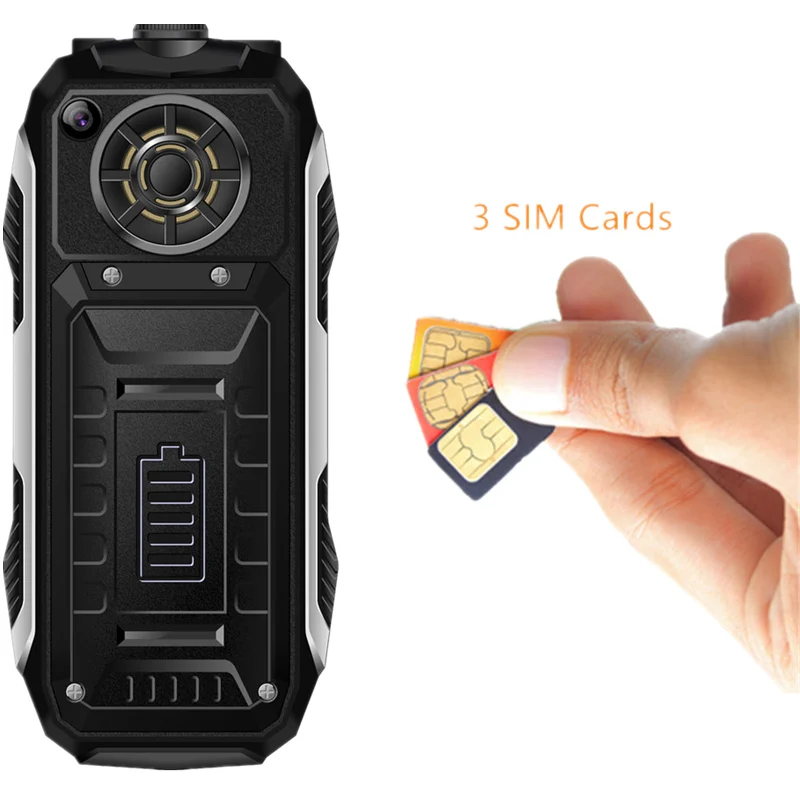 SERVO MAX 3 SIM антенна аналоговый ТВ мобильный телефон волшебное изменение голоса лазерный фонарик Bluetooth 4000 мАч power Bank мобильные телефоны