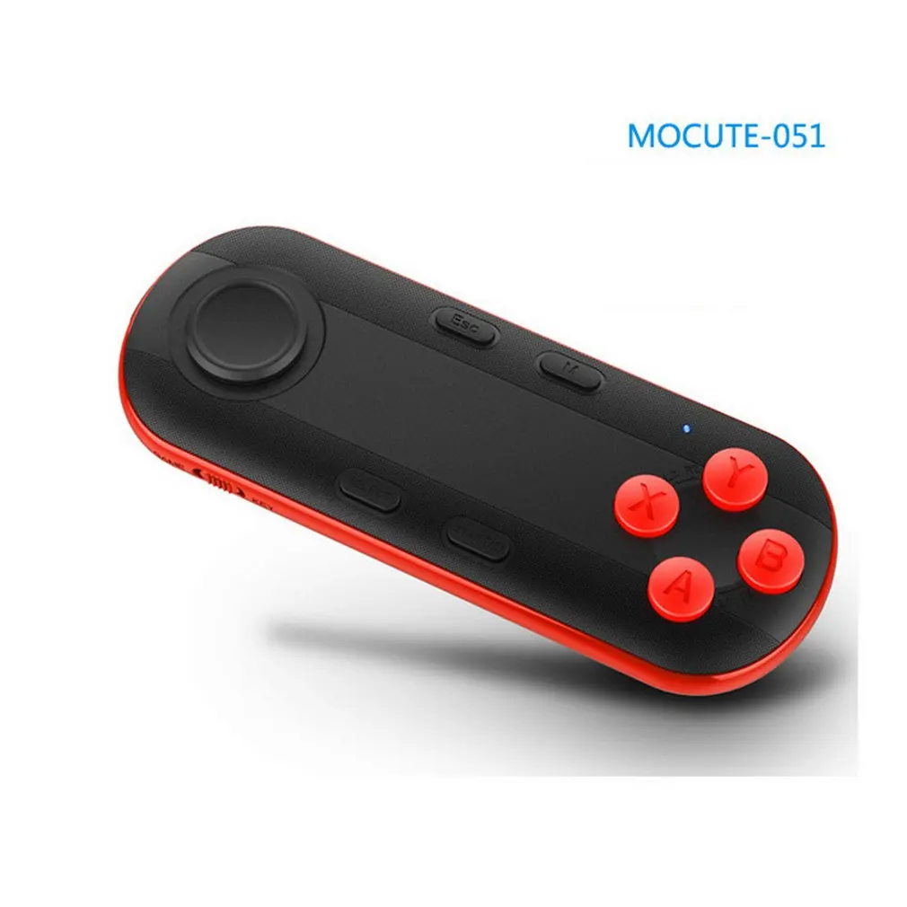 Черный Беспроводной Bluetooth геймпад VR пульт дистанционного мини Bluetooth игровой контроллер Джойстик для ПК смартфона - Цвет: Черный