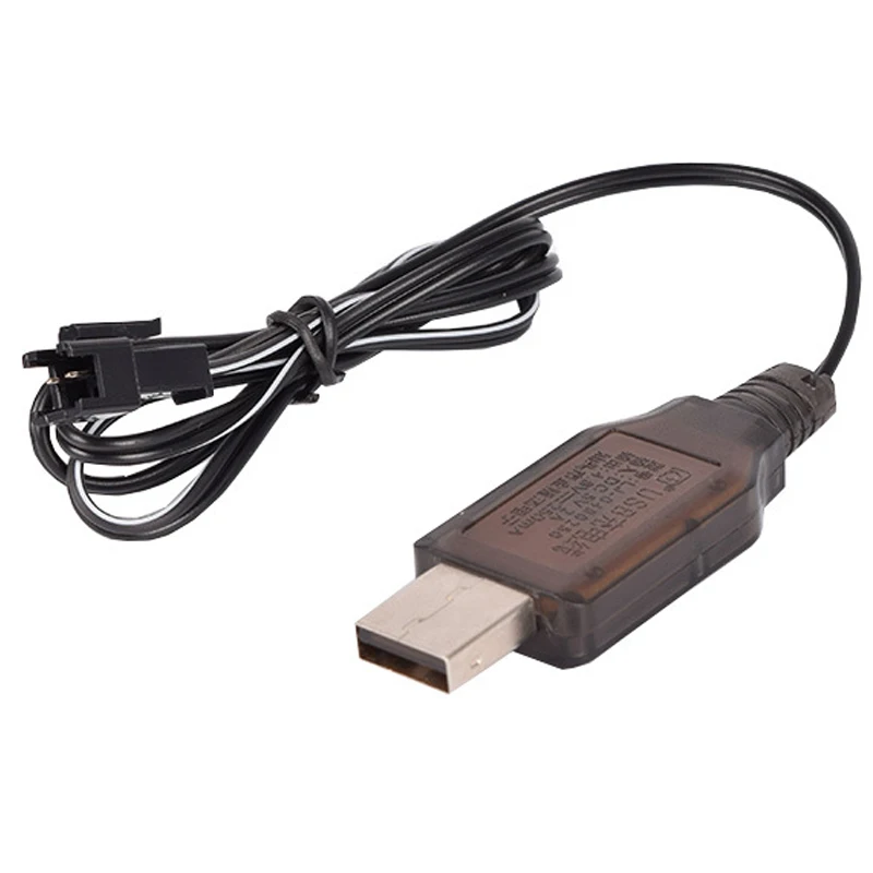 USB Charger 4,8 v 700mah перезаряжаемый ni-cd aa 4,8 v bateria 4,8 v nicd ni cd аккумулятор 4,8 v 700mah Для радиоуправляемой лодки модель автомобиля игрушка - Цвет: USB Charger