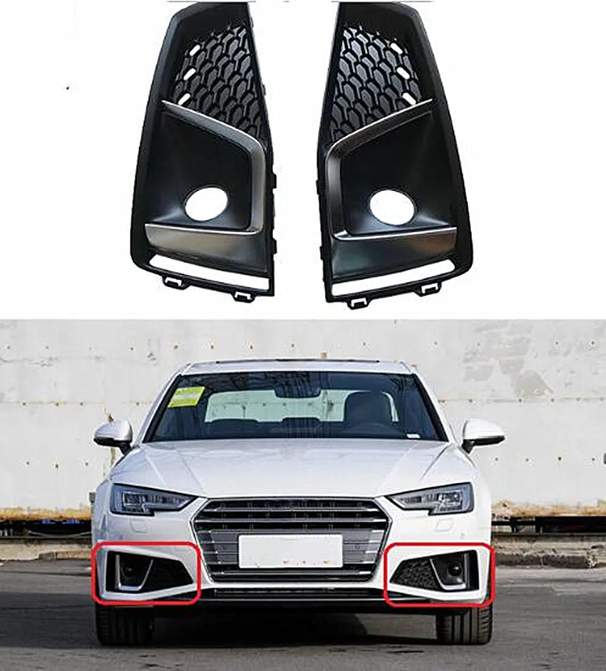 Для Audi A4L B9 спортивный A4L B9 противотуманная фара решетка противотуманная фара рамка ACC противотуманная фара решетка оригинальная