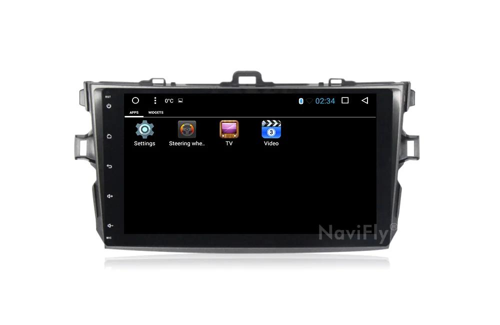 Автомобильный DVD Android система для Toyota Corolla 2008 9 дюймов мультимедийный плеер стерео bluetooth wifi gps навигация поддержка DVR DAB BT