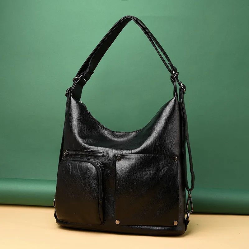 Женский рюкзак Sac A Dos Mochila, элегантный дизайн, женский кожаный рюкзак, школьные сумки для девочек-подростков, многофункциональная дорожная сумка, рюкзаки