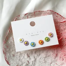  New Fashion Ceramic Earrings Earring Sets Fashion Jewelry For women Free shipping #T4 