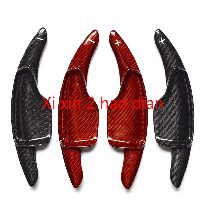 

For Chevrolet 16-20 Camaro Aluminum Alloy Carbon Fiber Steering Wheel Shift Paddles Modified and Lengthened 2 pcs