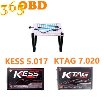 

2.53 KESS V5.017 4 LED KTAG V7.020 LED BDM Frame K-TAG 7.020 ECU Chip V2.47 Online KESS V2 5.017