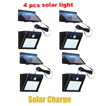 

Radar Solar light Motion Sensor LED Solar Lamp Outdoor Waterproof Garden Street Fence Security Decoration Christmas Solar light