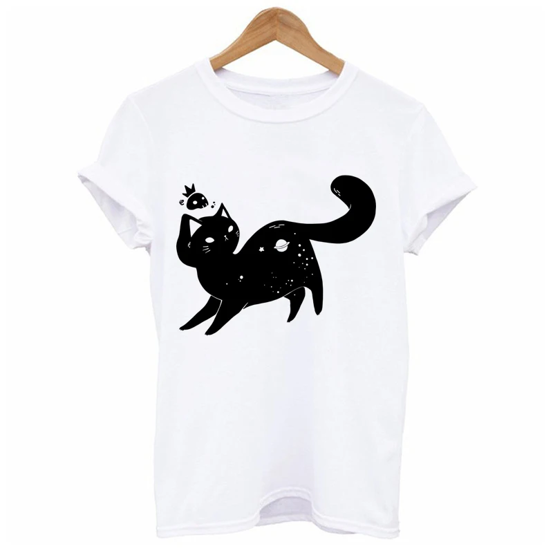 

New Women's T-shirt Tops Summer Tunic Top-Harajuku Women's T-shirt - Fashion Clothing 2020