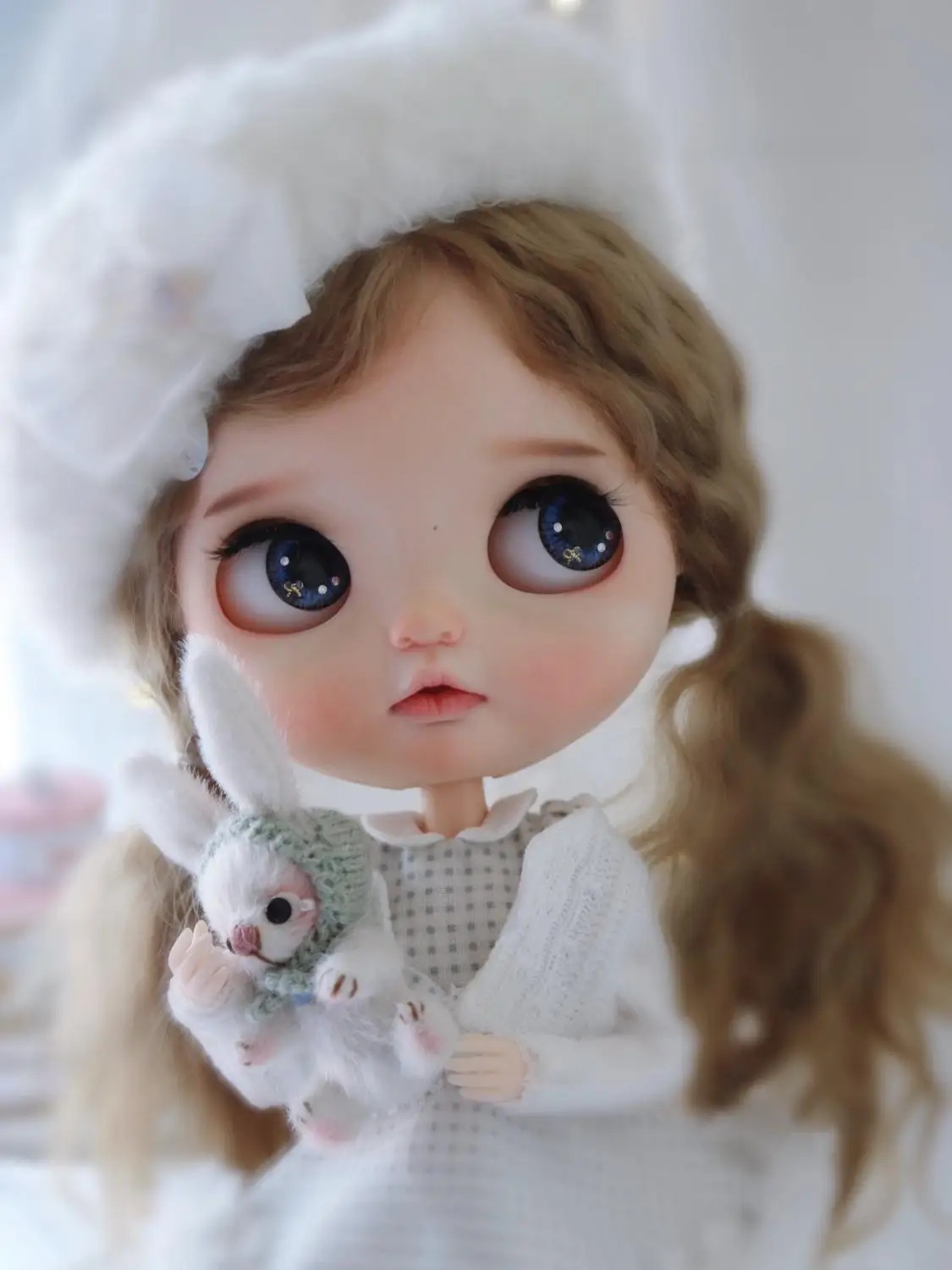 1/6 blyth кукла игрушка bjd совместное тело белый с кожей яркими глазами макияж 19