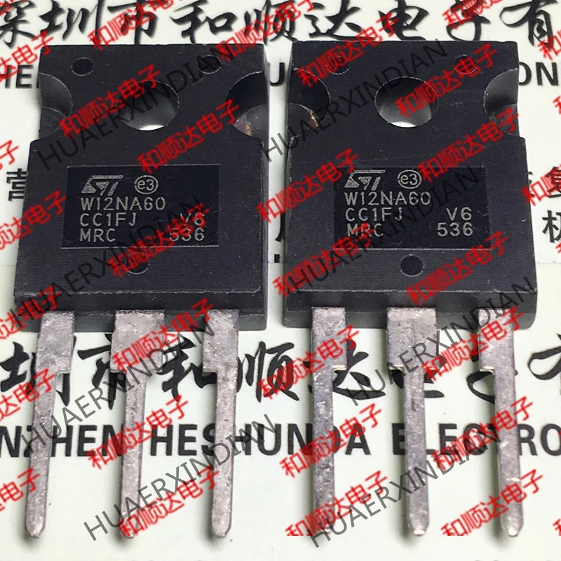 5 шт., новые оригинальные кнопки W12NA60 STW12NA60-247 600V 12A